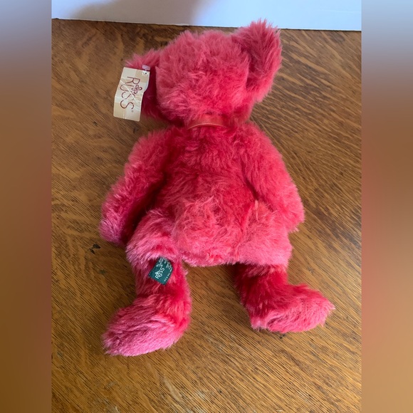 Russ Bears From The Past Teddy Bear plush JUBILEE 14” Beanbag Watermelon Pink - Picture 6 of 9